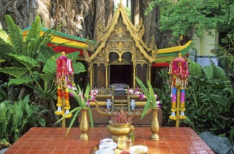 Haunted house, Ko Phi Phi Don, Thailand, December 2002, vintage, retro, old, historic