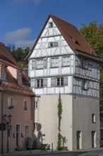 Part of the former 15th century city fortifications, half-timbered first half of the 19th century,