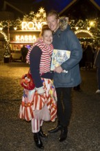 Enie van de Meiklokjes and Tobias Stäbo at the premiere of the 21st Original Roncalli Christmas