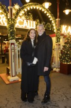 Bettina Zimmermann and Kai Wiesinger at the premiere of the 21st Original Roncalli Christmas Circus