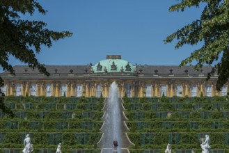 Staircase at Sanssouci Palace, Potsdam