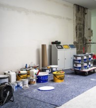 Materials for apartment renovation, Berlin, Germany