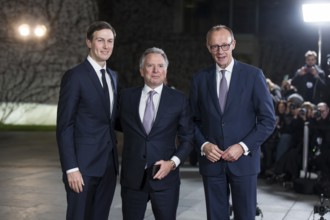 Jared Kushner (advisor and son-in-law of the US President), Steve Witkoff (special envoy of the US