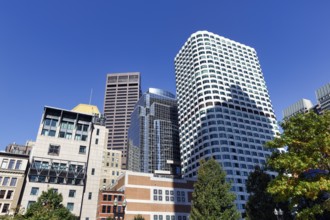 Keystone Building, 99 High Street, skyline detail, office towers, modern architecture, Freedom
