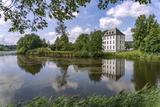 Cavalier's House on the Museum Island Castle Gottorf, City of Schleswig, Schleswig-Holstein,
