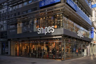 Shopping, snipes, department store chain, shoes, branch, Stuttgart, Baden-Württemberg, Germany
