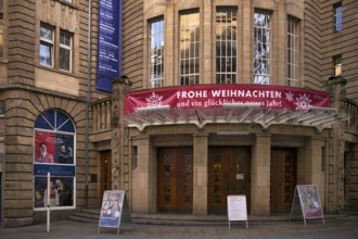 Altes Schauspielhaus, Theater Komödie im Marquardt, banner, banner, ad MERRY CHRISTMASB, Stuttgart,