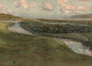 The Zhiguli Mountains are a forested low mountain range in Russia, located along the right bank of