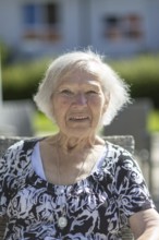 86-year-old woman, retirement home, Jettingen, Baden-Württemberg, Germany