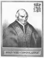 Pius VIII (born 20 November 1761 in Cingoli near Ancona, Papal States, died 30 November 1830 in