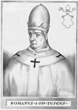 Romanus was pope in 897. The exact election day is unknown. The enthronement took place in August