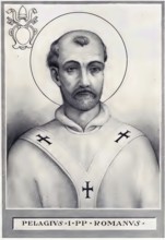 Pelagius I (died 3 March 561 in Rome) was Bishop of Rome from 16 April 556 until his death,