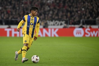 Aufwaermen Training Itamar Noy Maccabi Tel-Aviv FC (30) portrait Europa League, MHPArena, MHP Arena