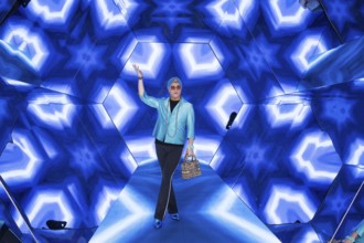 Julian F.M. Stöckel at the opening of Bubble Planet - The Adventure Museum for All Senses at Arena