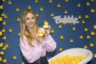 Dalia Mya Schmidt-Foss at the opening of Bubble Planet - The Adventure Museum for All Senses at