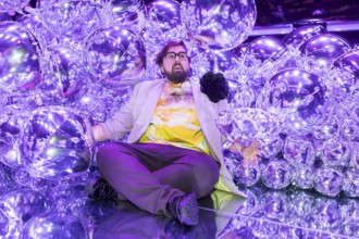 Steven Preisner at the opening of Bubble Planet - The Adventure Museum for All Senses at Arena