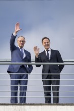 Friedrich Merz (Chancellor of the Federal Republic of Germany, CDU) and Mark Rutte (Secretary