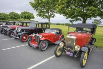 Classic car meeting at the mills of, Skerries, County Dublin, Ireland