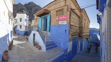MAR, Chefchaouen, Medina, Pano