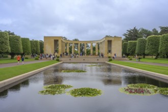 War Memorial for American Soldiers, Omaha Beach, Colleville-sur-Mer, Calvados Department, France