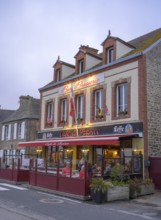 Cafe de France, Barfleur, Manche, France