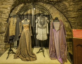 Christchurch Cathedral costumes from the Tudor period, Dublin, County Dublin, Ireland