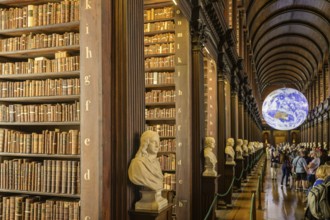 Trinity College Long Room Library, Dublin, County Dublin, Ireland