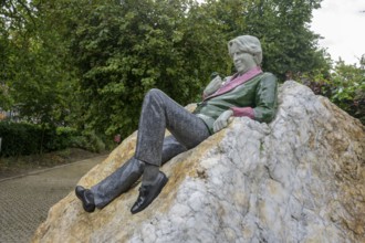 Oscar Wilde Memorial, Dublin, County Dublin, Ireland