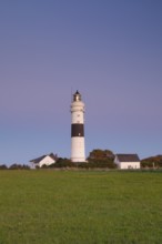 Langer Christian lighthouse near Kampen on the island of Sylt, Germany