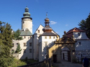 Lemberk Castle, Castle Towers, Fairytale Castle, Lusatian Mountains, Bohemia, Czech Republic