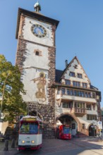 The historic Schwabentor in Freiburg im Breisgau