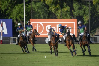 Scene at the 132nd Argentinean Open Polo Championship (Spanish 132nd Abierto Argentino de Polo de