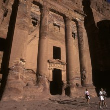 Urn Tomb, Nabatean Rock Town Petra, Jordan