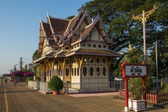 Royal Railway Station Pavilion, Hua Hin, Prachuap Khiri Khan, Central Thailand, Thailand