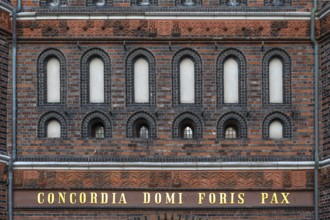 Concodia Domini Fotris Pax: The harmony of the Lord, the peace of the father, a saying at the