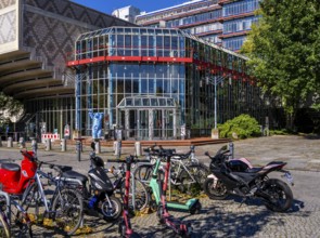 Entrance to the Einstein Center for Mathematics building at the Technical University of Berlin on