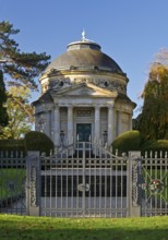 Mausoleum of Carstanjen in the Plittersdorf district, Bonn, North Rhine-Westphalia, Germany