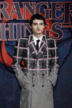 Finn Wolfhard at the Stranger Things fan event in Hangar 7 at Tempelhof Airport in Berlin on 18.11