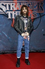 Riccardo Simonetti at the Stranger Things fan event in Hangar 7 at Tempelhof Airport in Berlin on