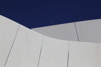 Architectural detail, Ozeaneum, Stralsund Maritime Museum, Museum of Oceanography and Fisheries,