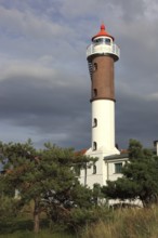 Timmendorf lighthouse on the island of Poel on the Baltic Sea, Northwest Mecklenburg district,