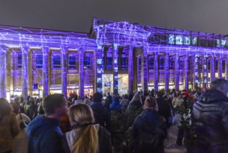 Stuttgart glows in 2025. Long shopping night in Stuttgart city center. A special attraction is the