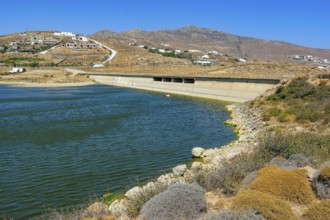 Mykonos, Cyclades, Greece — Marathi Dam, Mykonos Municipal Water Supply and Sanitation Company has
