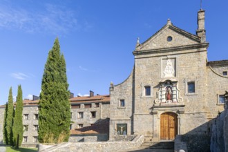 El Monasterio de Boltaña, former monastery now hotel and spa, Boltana, Huesca province, Aragon,