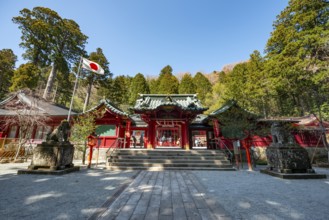 Shinto Shrine, Hakone Shrine, Hakone, Japan