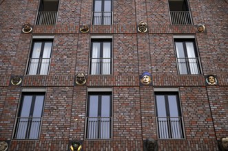 Villa Visconti, also House of Heads, Bietigheim-Bissingen, Baden-Württemberg, Germany