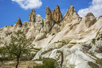 Bagildere Valley, fantastic tuff rock formations, Cappadocia, Turkey