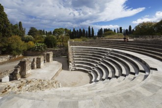 Odeon of Kos, small theatre, reconstruction, originally built probably in the 2nd century AD,