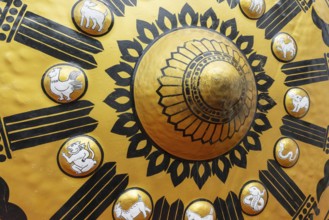 Temple gong (also Victory Gong or Luck Gong), when climbing to Wat Saket (Golden Mount) in the Pom