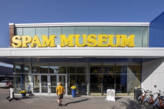 Austin, Minnesota - The SPAM Museum. SPAM is a lunch meat made of pork and ham, canned by Hormel